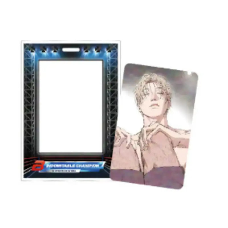 Indomitable Champion x BeOn - Acrylic Photocard Holder - BeOn Cafe - Photocard Holder - Harumio