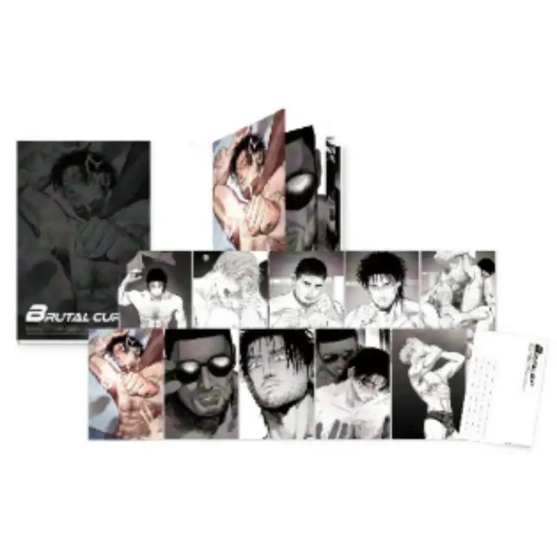 Indomitable Champion x BeOn - Big Match Collection Postcard Book - BeOn Cafe - Postcard Book - Harumio