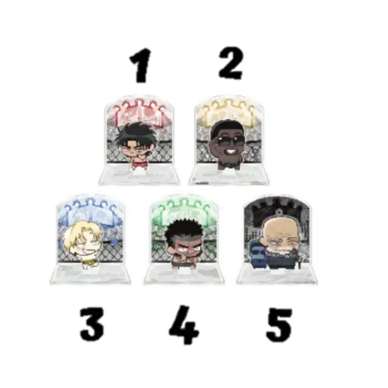 Indomitable Champion x BeOn - Mini SD Acrylic Diorama - BeOn Cafe - Acrylic Diorama - Harumio
