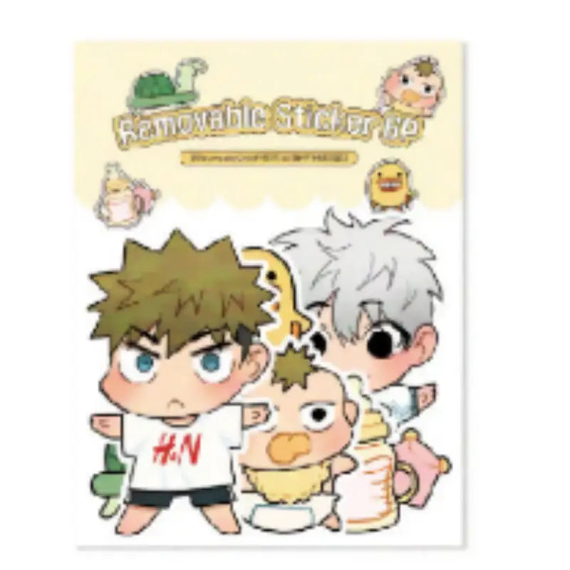Boy meets Girl x BeOn - Removable Sticker Pack - BeOn Cafe - Sticker - Harumio
