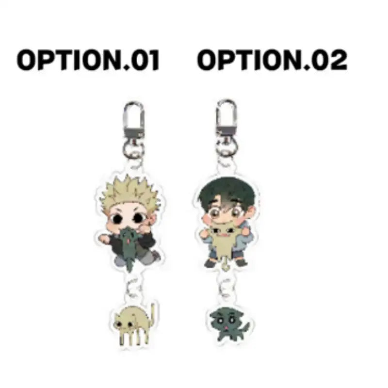 Nature Versus Nurture x BeOn - SD Acrylic Keychain - BeOn Cafe - Keychain - Harumio