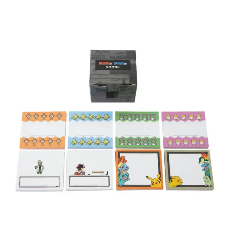 Pokémon Store - Pokémon Center Memo Pad Gold and Silver - Pokémon Store - Memo Pad - Harumio