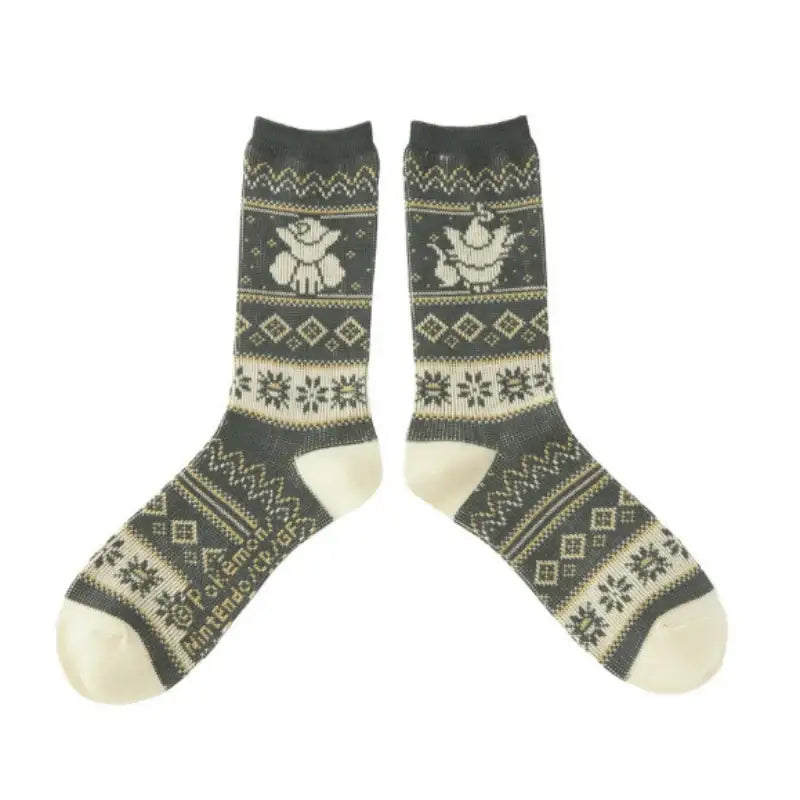 Pokémon Store - Pokémon Center Socks Snowy Gathering - Pokémon Store - Socks - Harumio