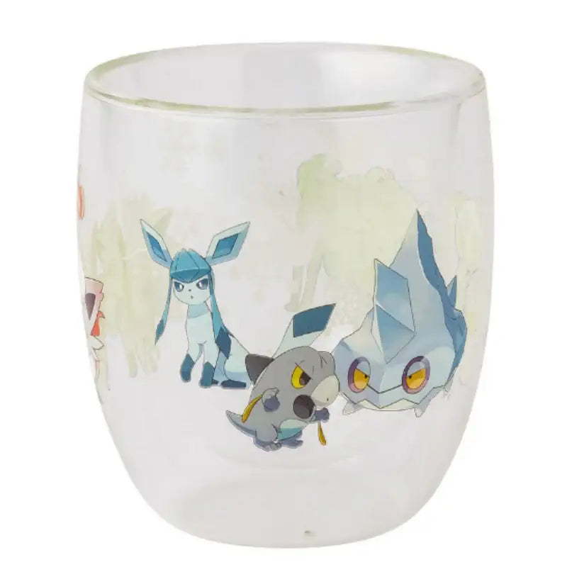 Pokémon Store - Pokémon Center Heat-Resistant Glass Cup Snowy Gathering - Pokémon Store - Glass Cup - Harumio