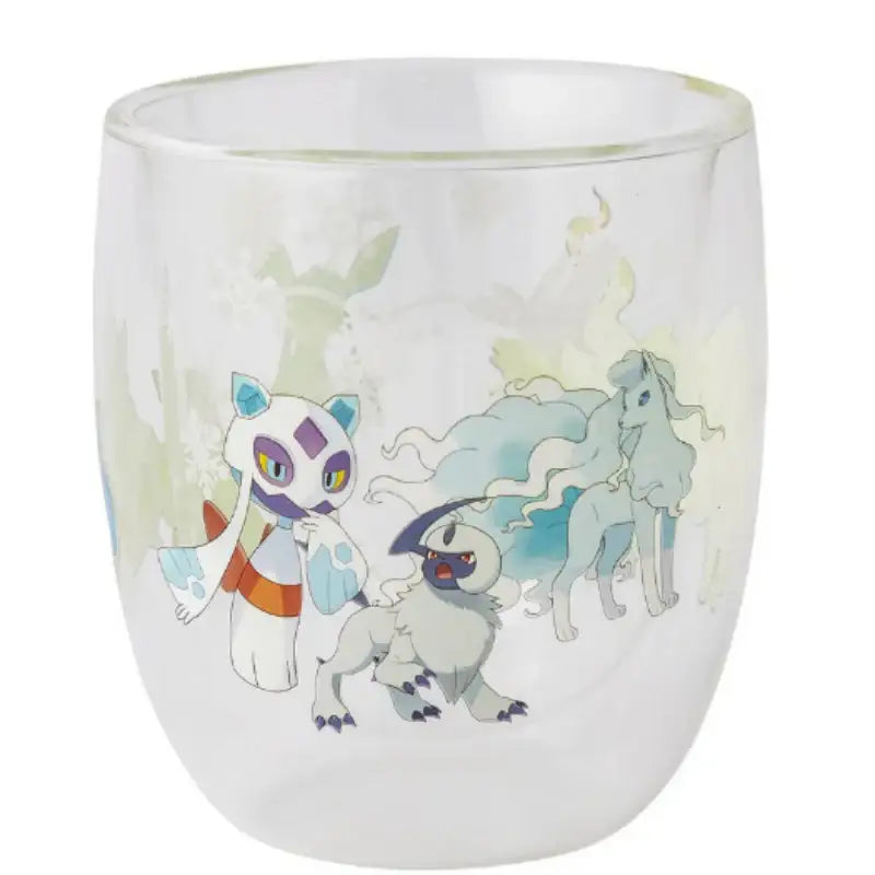 Pokémon Store - Pokémon Center Heat-Resistant Glass Cup Snowy Gathering - Pokémon Store - Glass Cup - Harumio