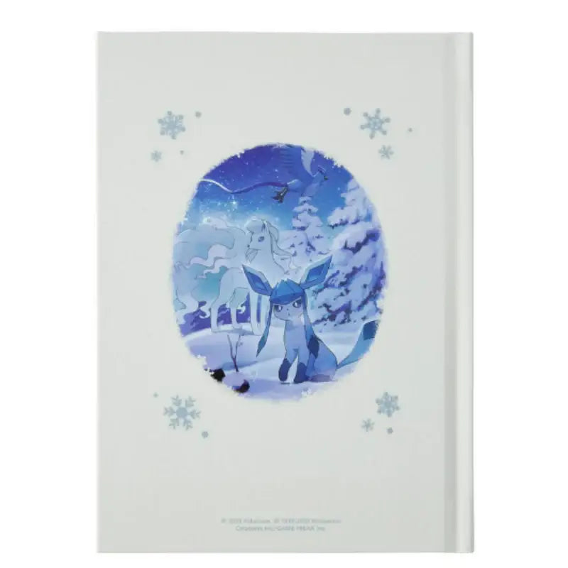 Pokémon Store - Pokémon Center A6 Hardcover Notebook Snowy Gathering - Pokémon Store - Notebook - Harumio
