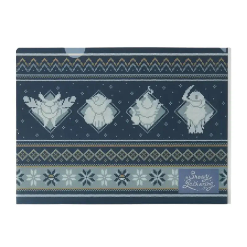 Pokémon Store - Pokémon Center A4 Clear File Set Snowy Gathering - Pokémon Store - Clear File - Harumio