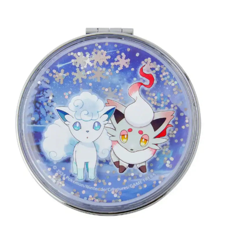 Pokémon Store - Pokémon Center Hand Mirror Snowy Gathering - Pokémon Store - Hand Mirror - Harumio