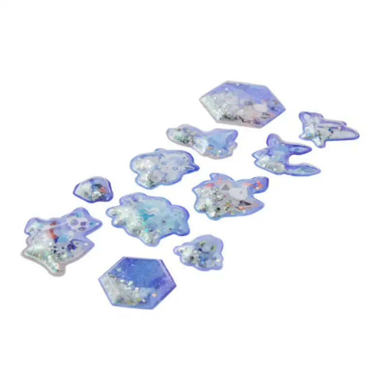 Pokémon Store - Pokémon Center Capsule Sticker Snowy Gathering - Pokémon Store - Sticker - Harumio