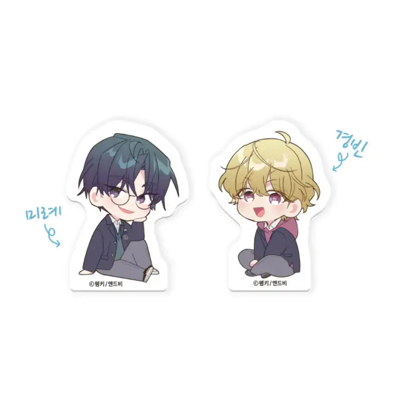 Merry Marbling - Acrylic Block Set - Comic Pop - Acrylic Block - Harumio