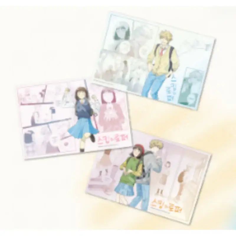 Skip and Loafer x Toonique - Color Clear Postcard - Toonique - Postcard - Harumio