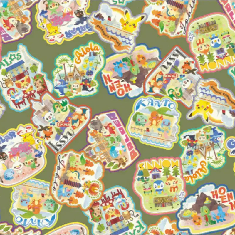Pokémon Center Cross Bag Pokemon's Journey - Pokémon Store - Cross bag - Harumio