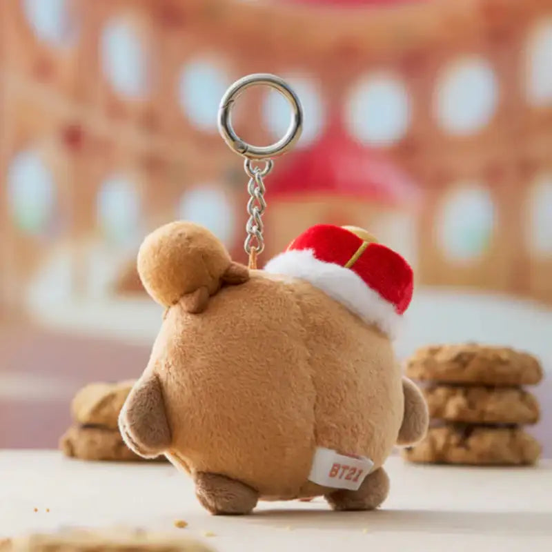 BT21 - Shooky The King Measuring Tape Plush Keyring - BT21 - Keyring - Harumio