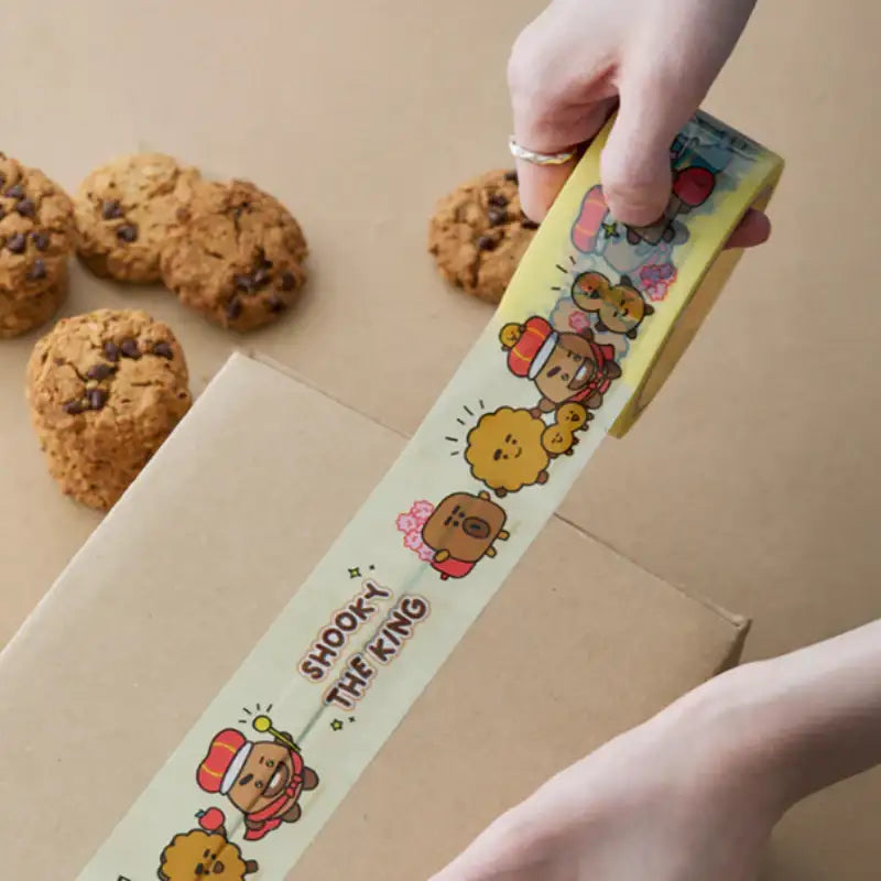 BT21 - Shooky The King Packing Tape - BT21 - Tape - Harumio