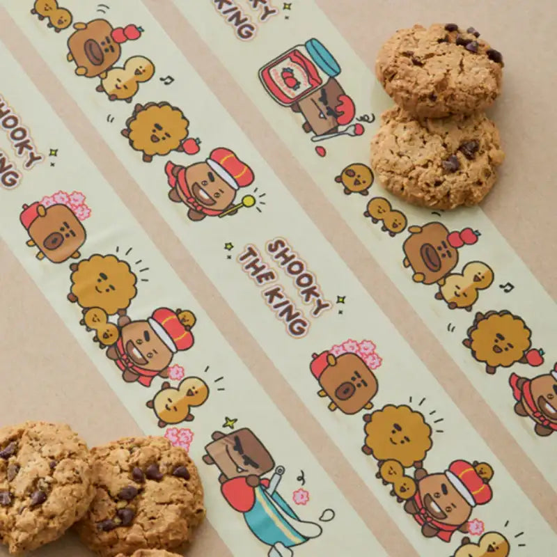 BT21 - Shooky The King Packing Tape - BT21 - Tape - Harumio