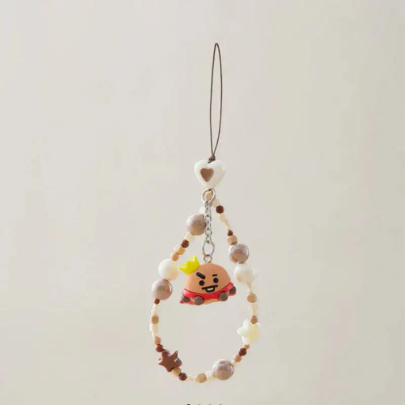 BT21 - Shooky The King Figure Phone Strap - BT21 - Phone Strap - Harumio