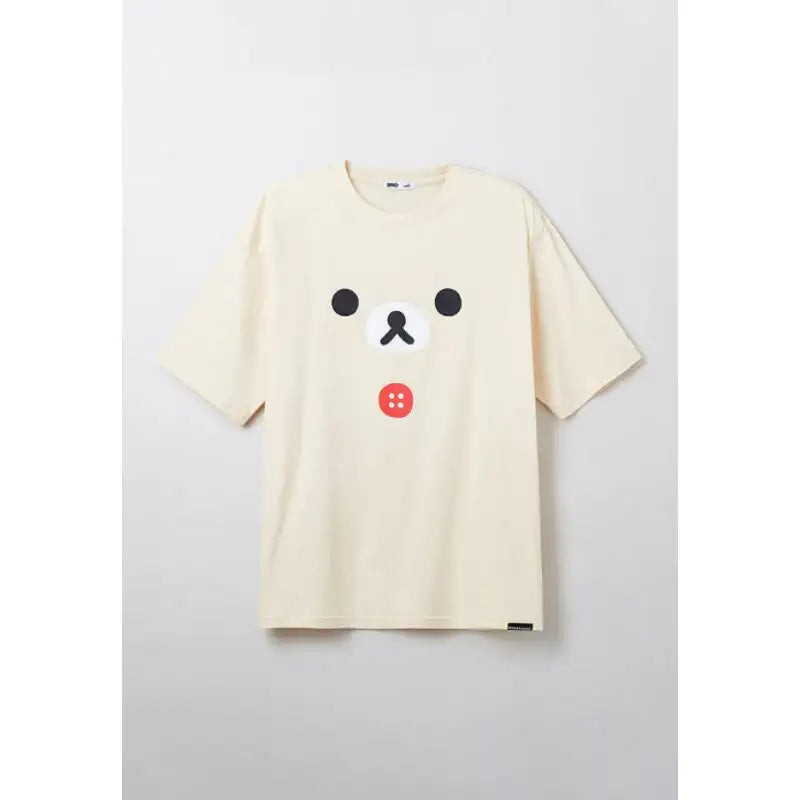 SPAO x Rilakkuma - Kuma's Free Time Short Sleeve T-Shirt - SPAO - T-Shirt - Harumio