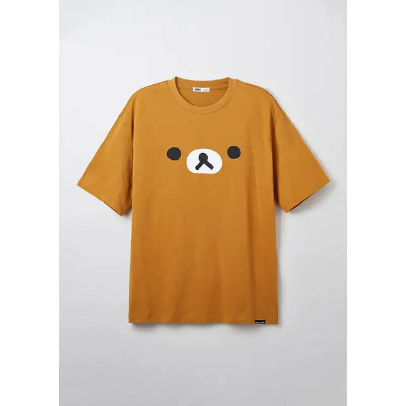 SPAO x Rilakkuma - Kuma's Free Time Short Sleeve T-Shirt - SPAO - T-Shirt - Harumio
