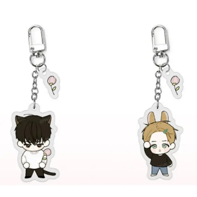 December - Acrylic Keyring - Official W - Acrylic Keyring - Harumio