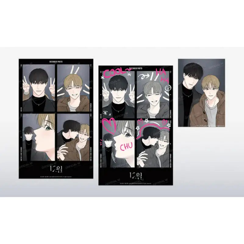 December - Four Cut Photo - Official W - Photo - Harumio