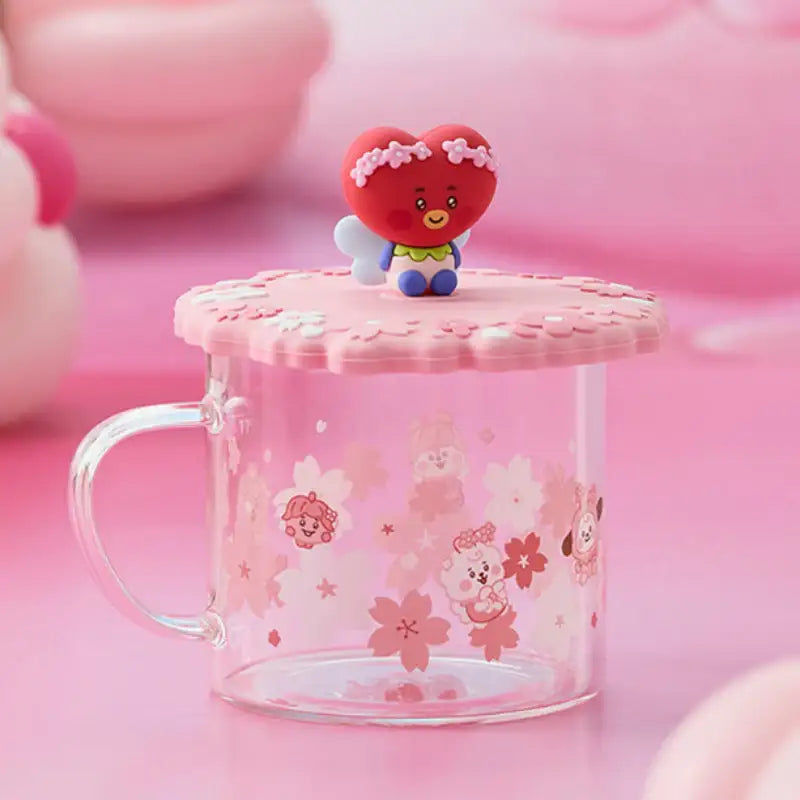 BT21 - Baby Glass Up & Lid Spring Fairy - BT21 - Glass - Harumio