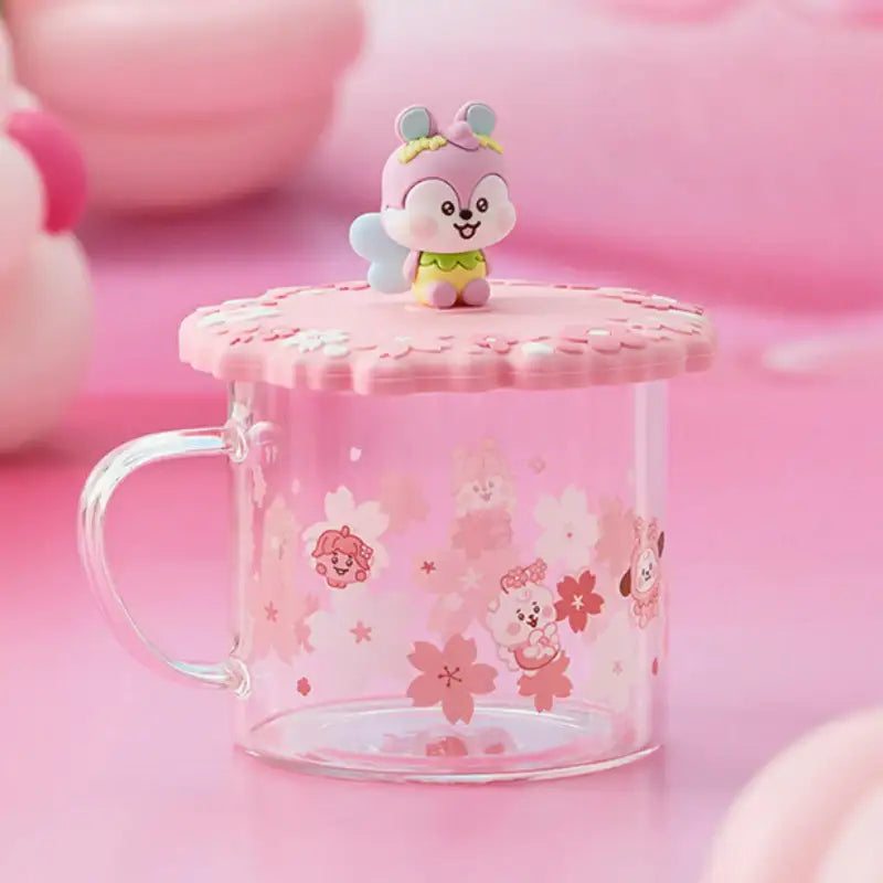 BT21 - Baby Glass Up & Lid Spring Fairy - BT21 - Glass - Harumio