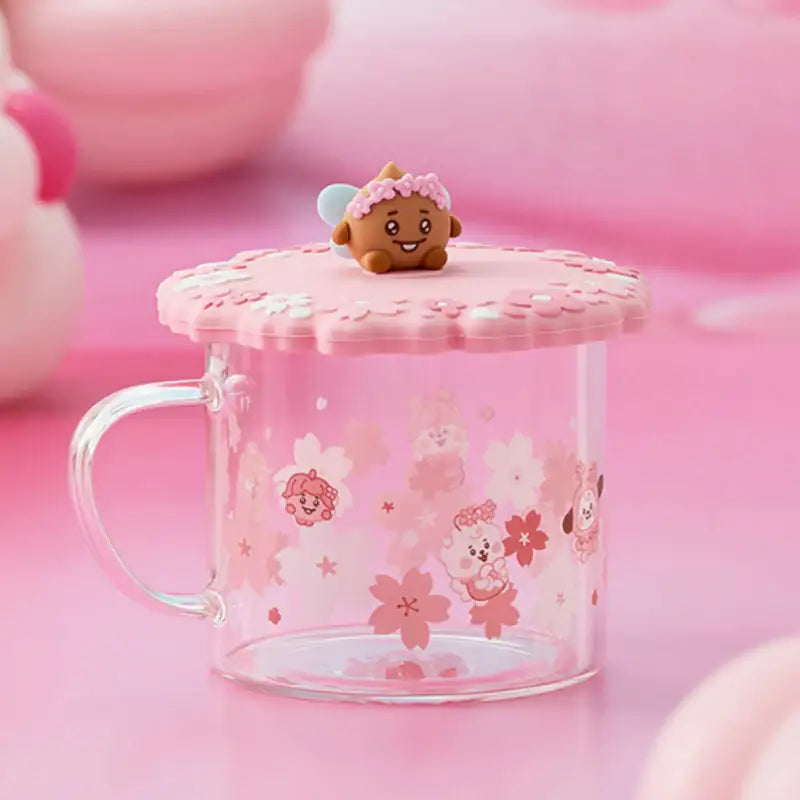 BT21 - Baby Glass Up & Lid Spring Fairy - BT21 - Glass - Harumio