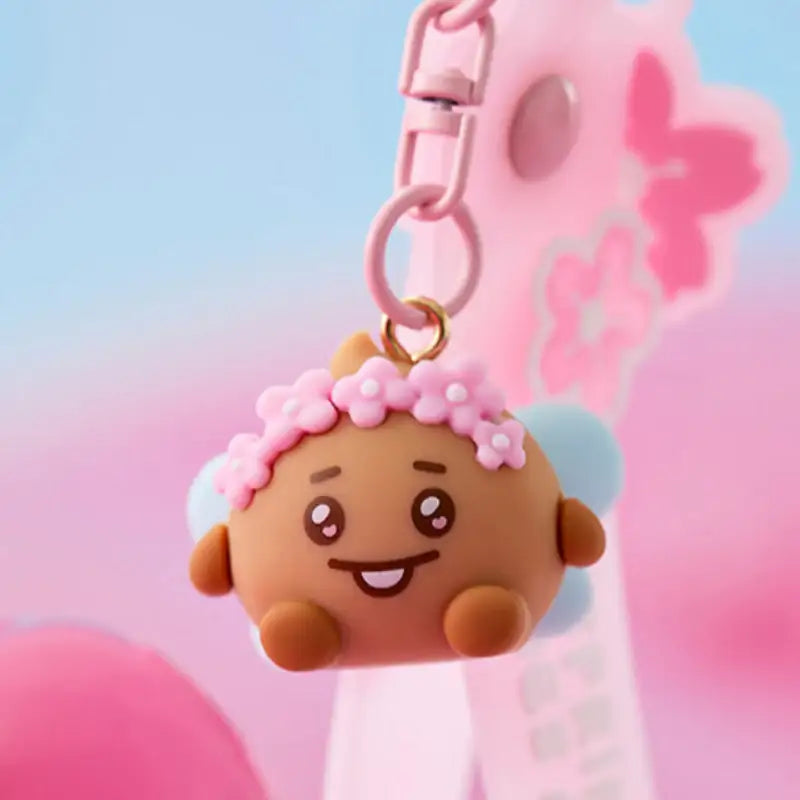 BT21 - Baby Figurine Keyring Spring Fairy - BT21 - Keyring - Harumio