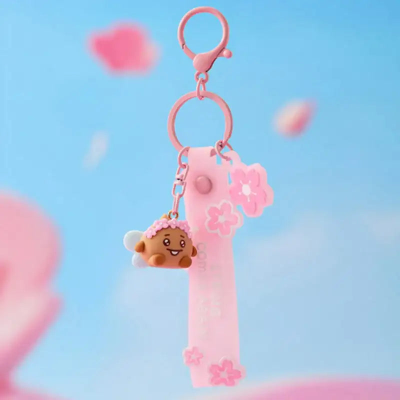BT21 - Baby Figurine Keyring Spring Fairy - BT21 - Keyring - Harumio