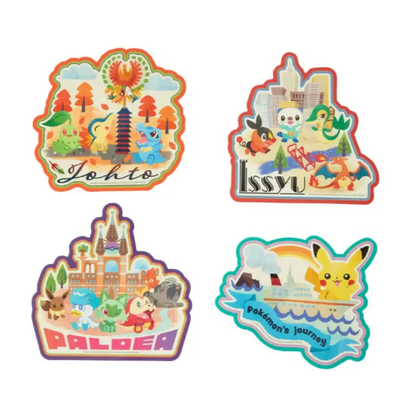 Pokémon Center Sticker Set Pokemon's Journey - Pokémon Store - Sticker - Harumio