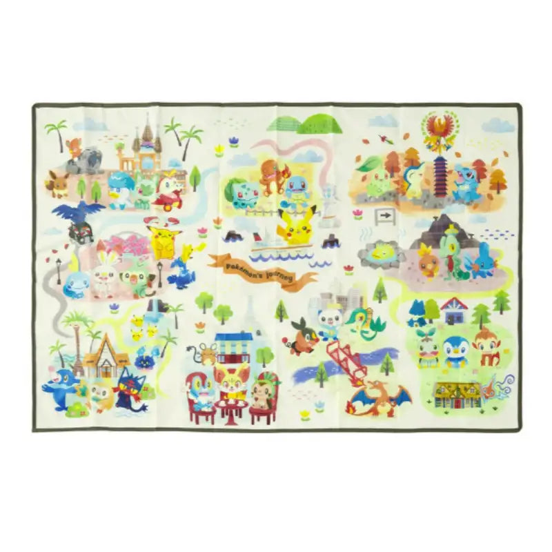 Pokémon Center Picnic Mat Pokemon's Journey - Pokémon Store - Picnic Mat - Harumio