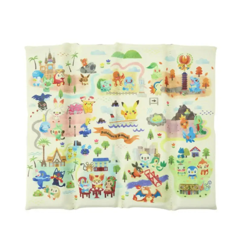 Pokémon Center Folding Cushion Pokemon's Journey - Pokémon Store - Cushion - Harumio