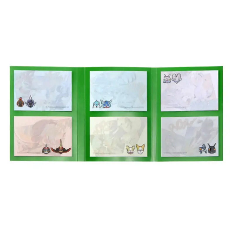 Pokémon Store - Pokémon Center Sticky Note Set SECRET of MIGHT - Pokémon Store - Sticky Note - Harumio