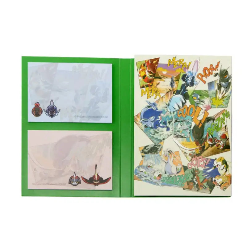 Pokémon Store - Pokémon Center Sticky Note Set SECRET of MIGHT - Pokémon Store - Sticky Note - Harumio