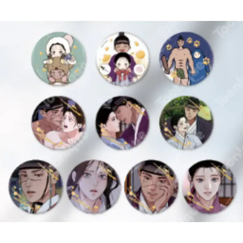 Steel Under Silk X Toonique - Can Badge - Toonique - Can Badge - Harumio