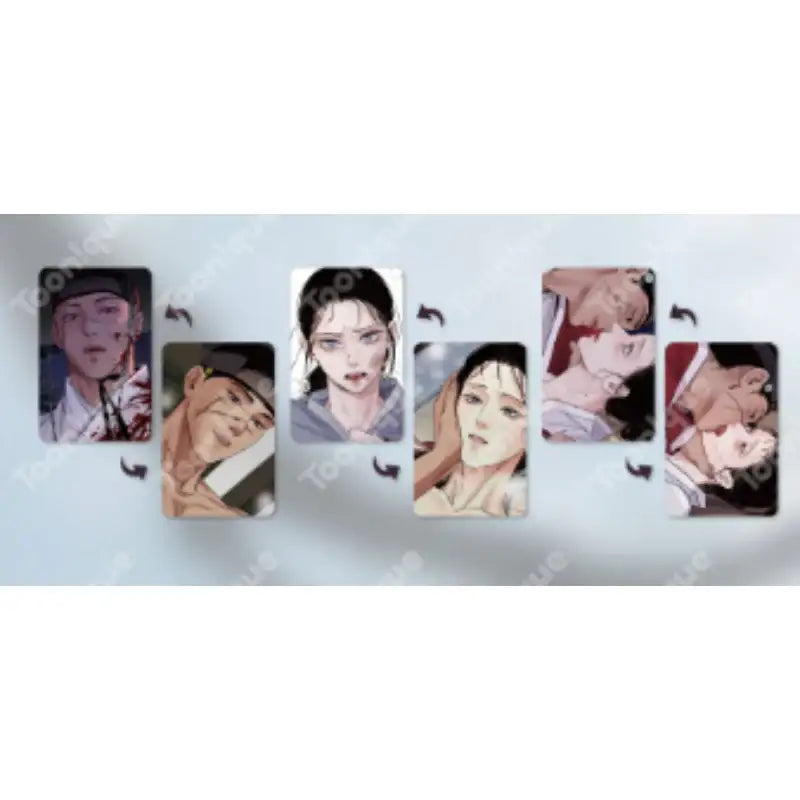 Steel Under Silk X Toonique - Lenticular Photocard Set - Toonique - Lenticular Photocard - Harumio