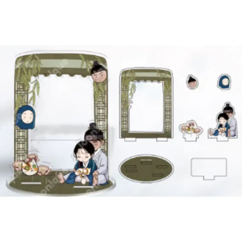 Steel Under Silk X Toonique - DIY Photocard Stand - Toonique - Photocard Stand - Harumio