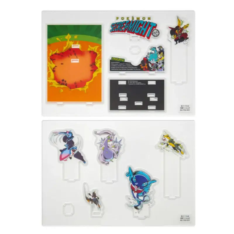 Pokémon Store - Pokémon Center Diorama Acrylic Stand SECRET of MIGHT - Pokémon Store - Diorama Acrylic Stand - Harumio