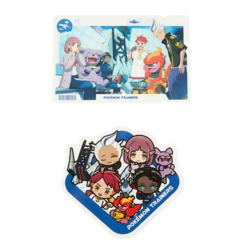 Pokémon Store - Pokémon Center Sticker Set POKEMON TRAINERS - Pokémon Store - Sticker - Harumio