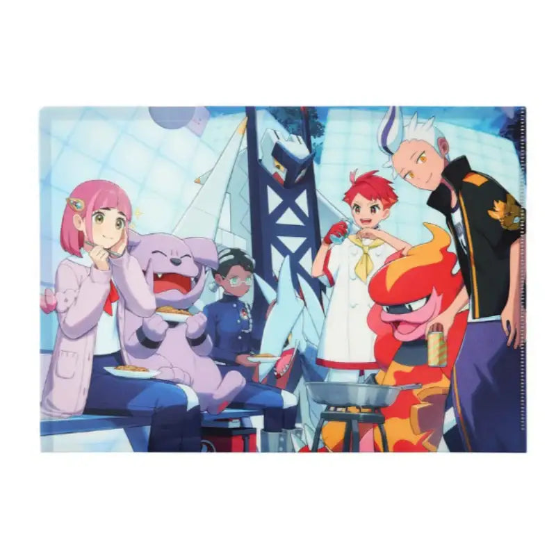 Pokémon Store - Pokémon Center A4 Clear File POKEMON TRAINERS - Pokémon Store - Clear File - Harumio