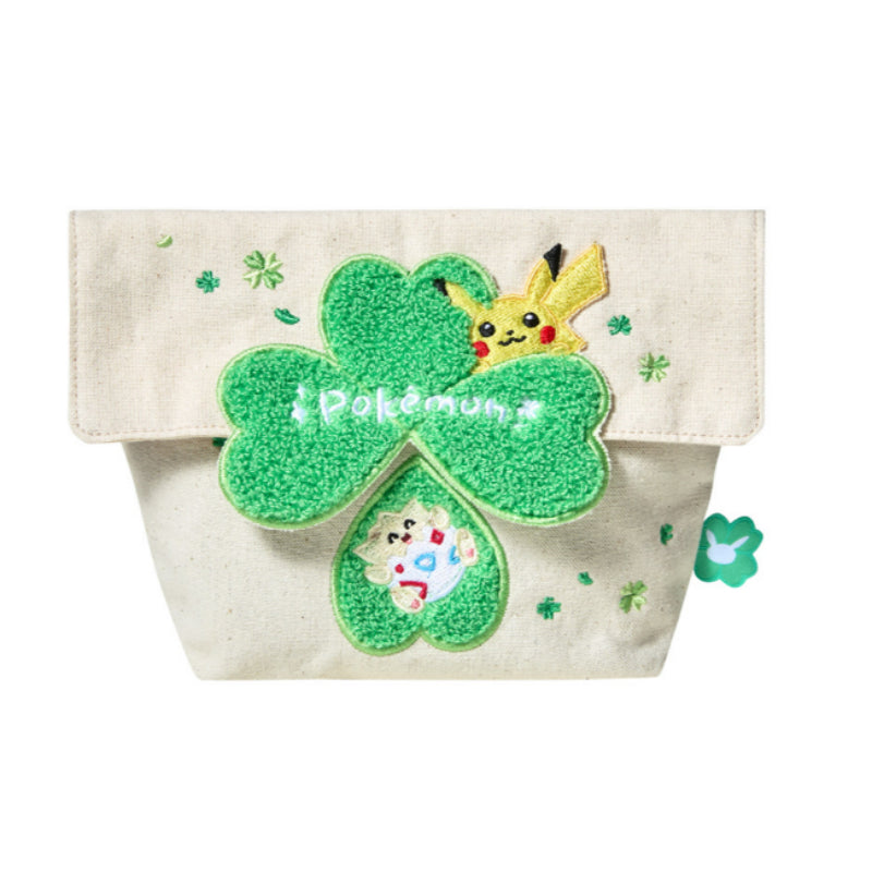 Pokémon Center Lucky for You Four Leaf Clover Pouch
