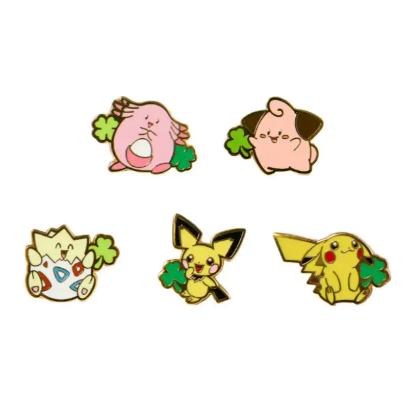 Pokémon Center Lucky for You Fortune Scratch & Pin Badge Set - Pokémon Store - Pin Badge - Harumio