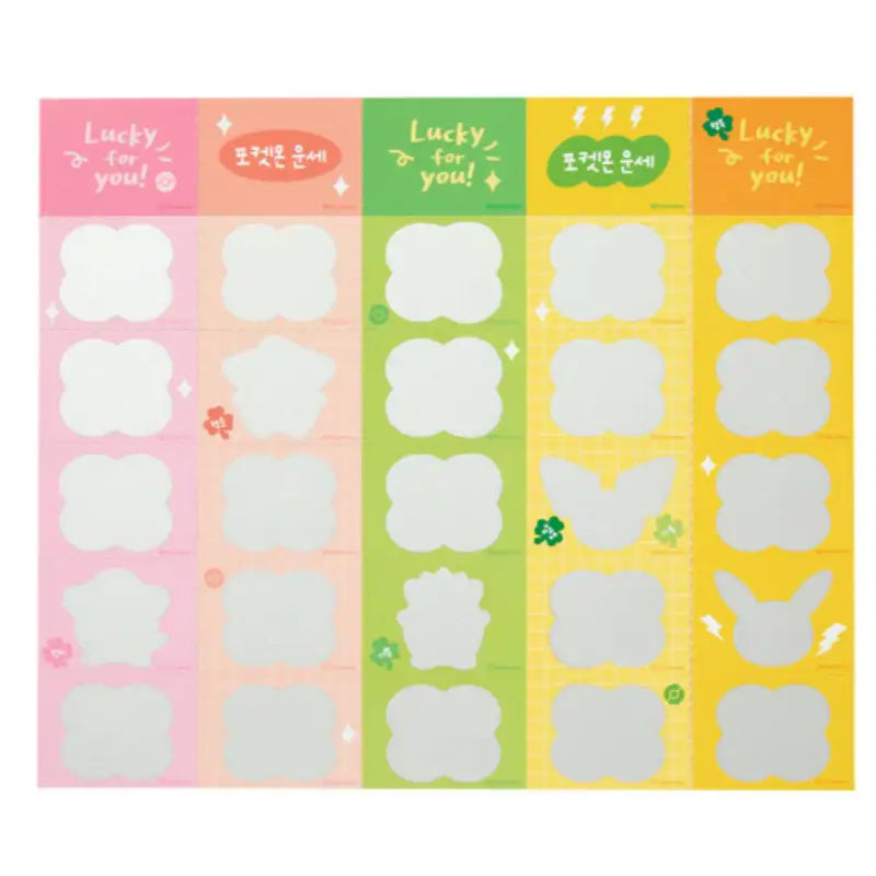 Pokémon Center Lucky for You Fortune Scratch & Pin Badge Set - Pokémon Store - Pin Badge - Harumio