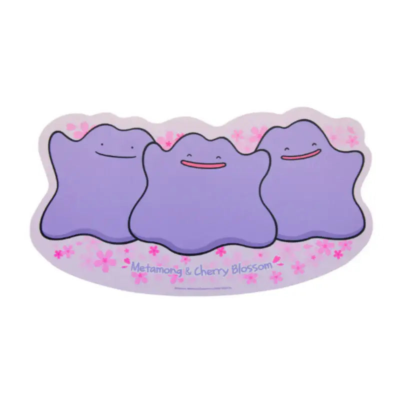 Pokémon Center METAMONG Cherry Blossom Desk Mat - Pokémon Store - Desk Mat - Harumio