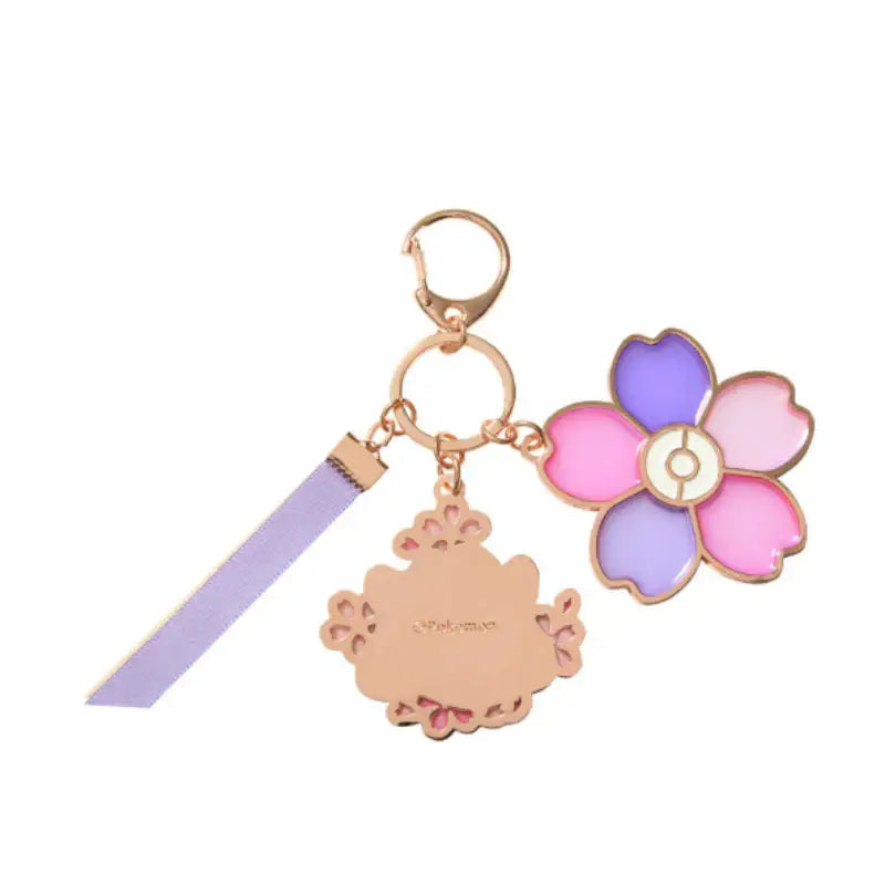 Pokémon Center METAMONG Cherry Blossom Shinning Keyring - Pokémon Store - Keyring - Harumio