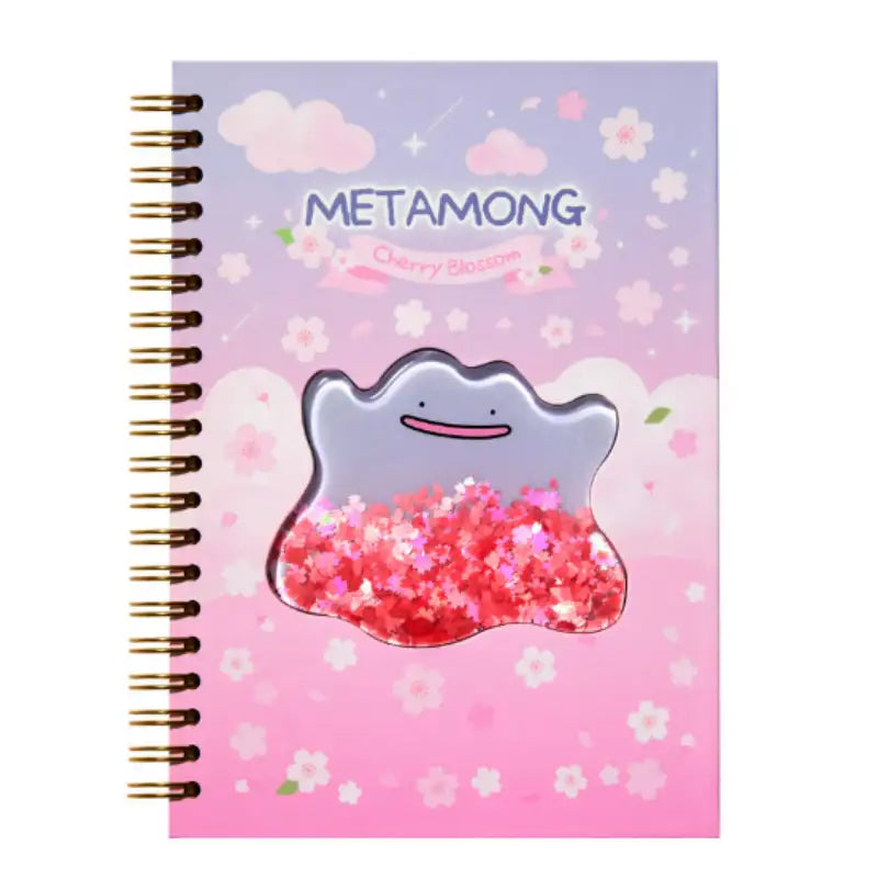 Pokémon Center METAMONG Cherry Blossom Shinning Note - Pokémon Store - Notebook - Harumio