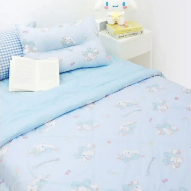 NARA HOME DECO X Sanrio - Cinnamoroll Blanket Ribbon - NARA HOME DECO - Blanket - Harumio