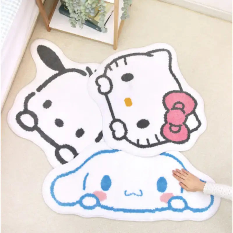 NARA HOME DECO X Sanrio - Rug Peekaboo - NARA HOME DECO - Rugs - Harumio