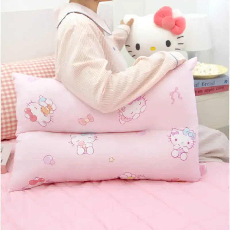NARA HOME DECO X Sanrio - Hello Kitty Cervical Pillow Bubble Dream - NARA HOME DECO - Pillow - Harumio