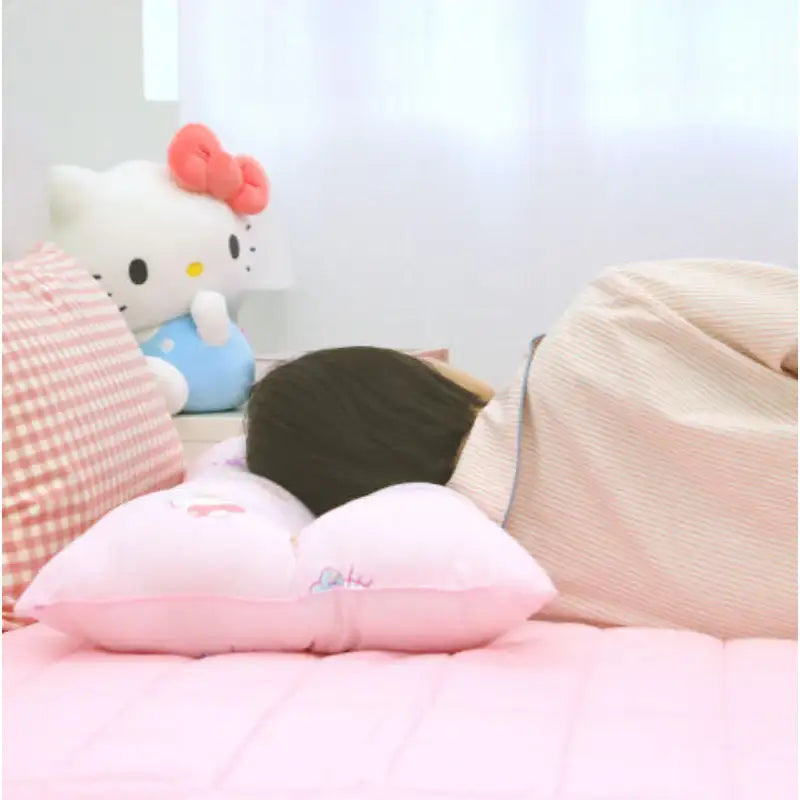 NARA HOME DECO X Sanrio - Hello Kitty Cervical Pillow Bubble Dream - NARA HOME DECO - Pillow - Harumio